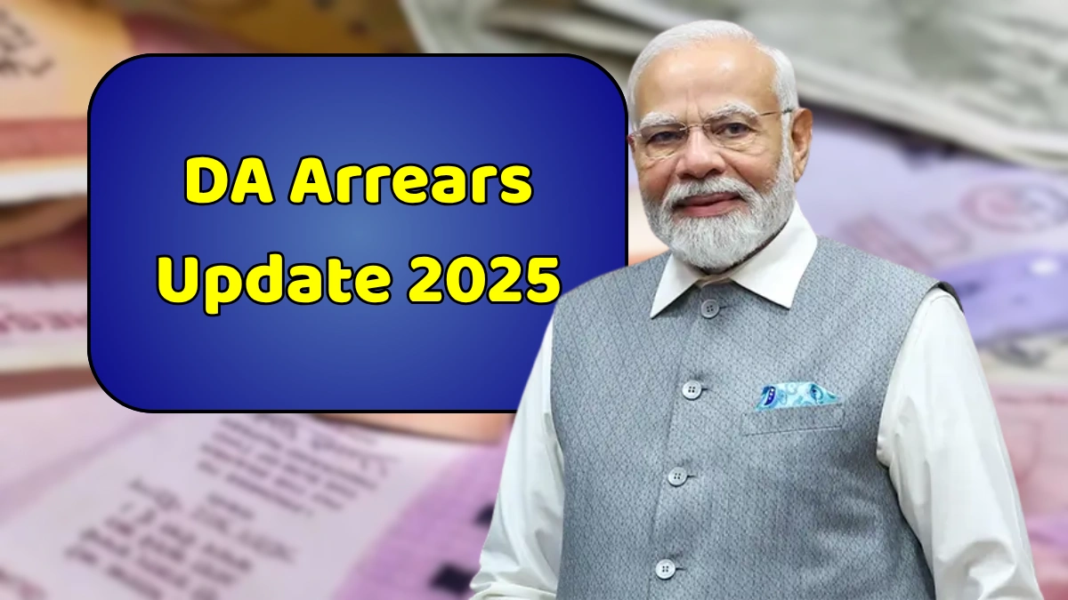 DA Arrears Update 2025
