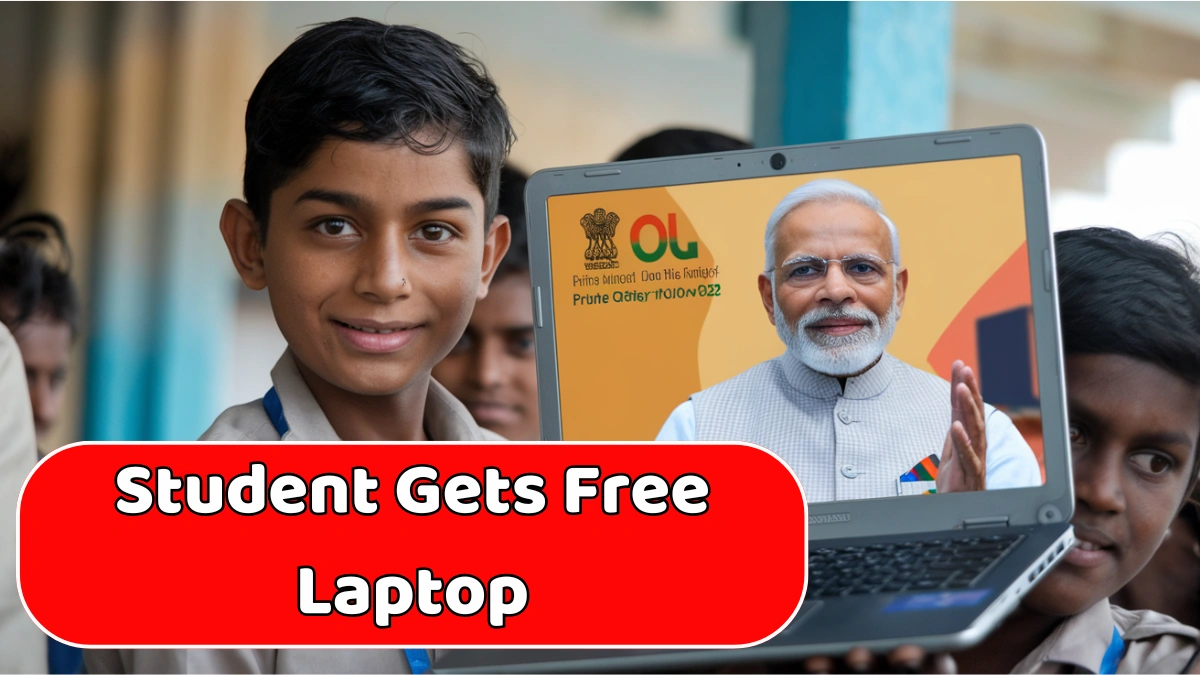 Student Gets Free Laptop